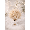 Buchet mireasa alb natur - SimoART
